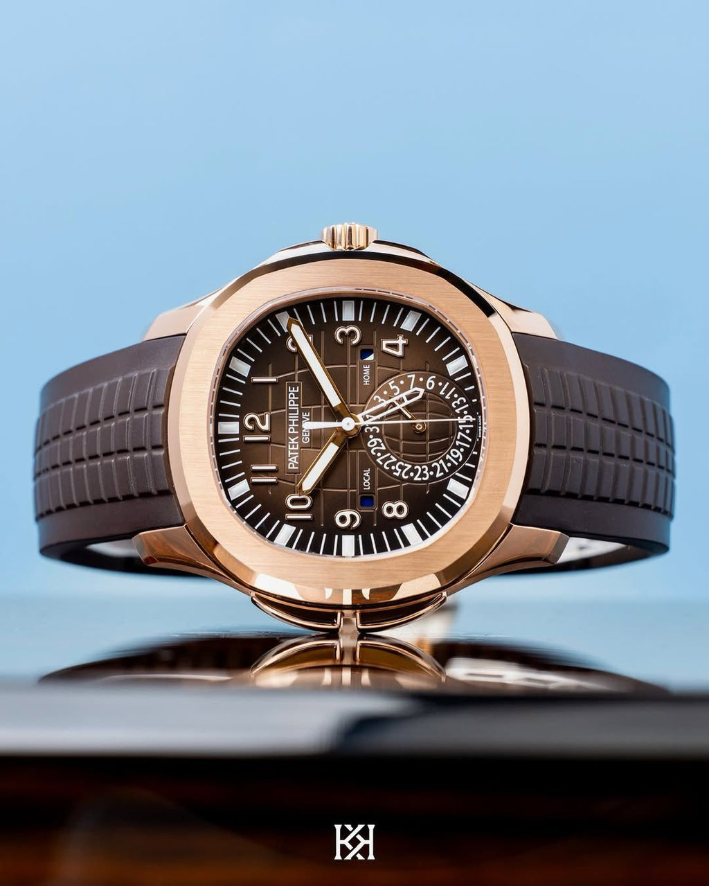 Kit 3 Relógios Patek Philippe Aquanaut Chronograph