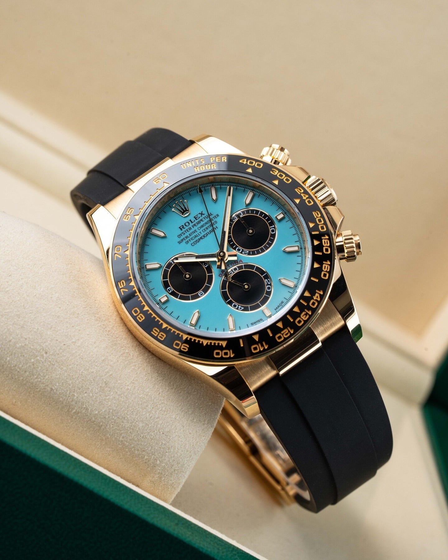 Rolex Daytona “Tiffany” Oysterflex