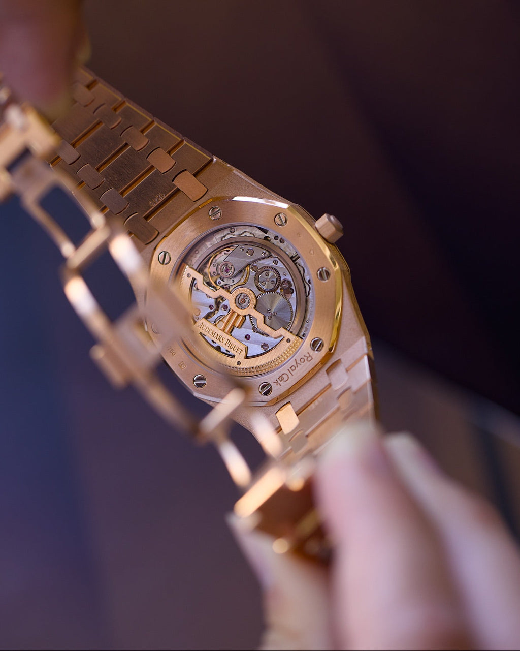 Audemars Piguet Royal Oak “Jumbo” Rose Gold