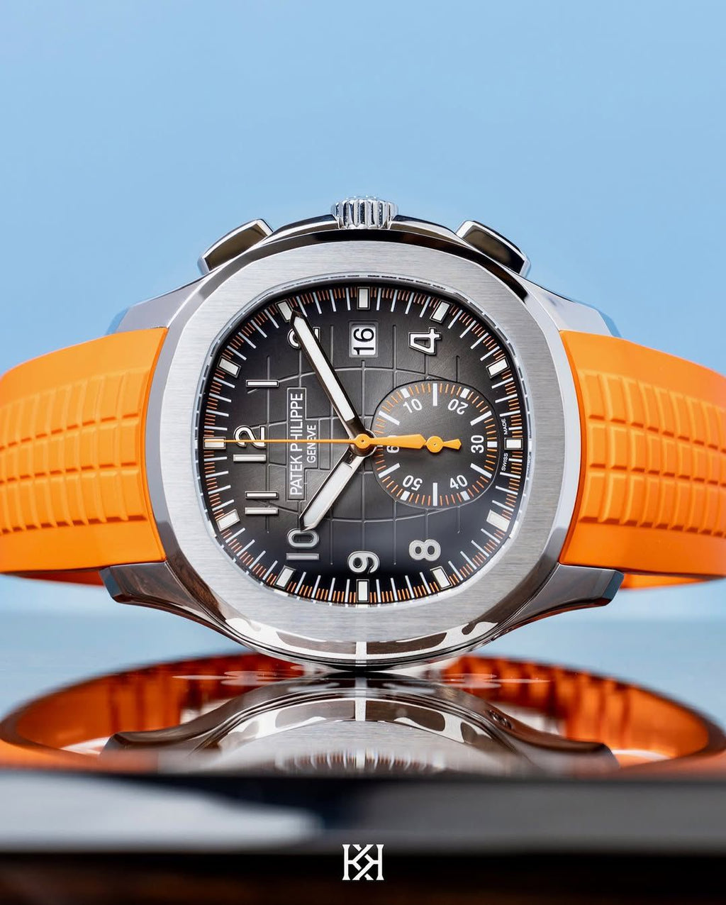 Kit 3 Relógios Patek Philippe Aquanaut Chronograph