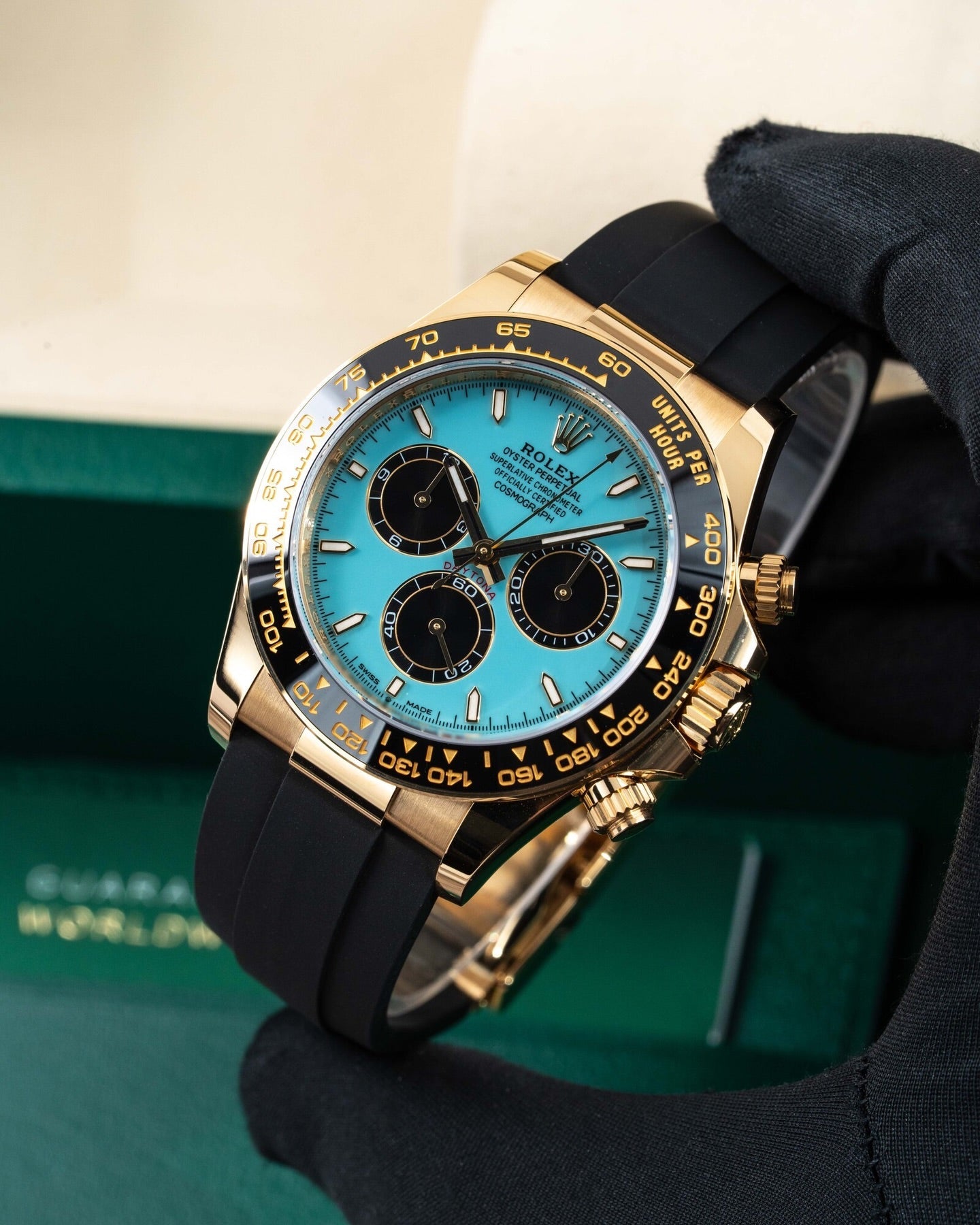 Rolex Daytona “Tiffany” Oysterflex