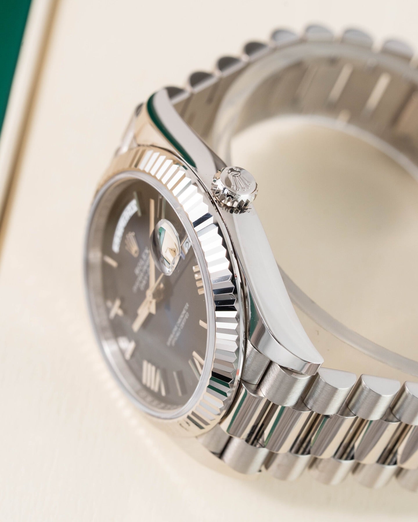 Rolex Day-Date 40mm –  blue “Stella”
