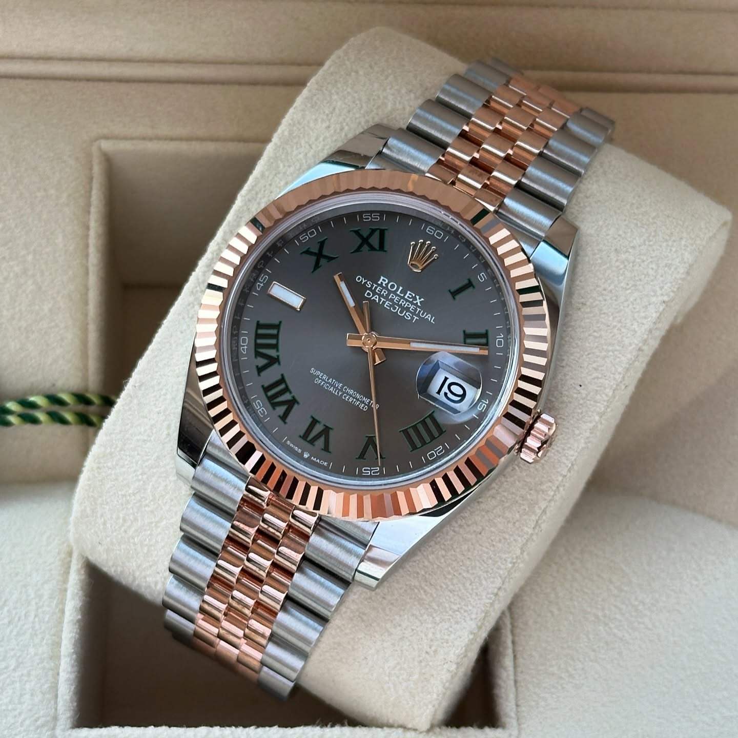 Rolex Datejust 41 “Wimbledon Rose New